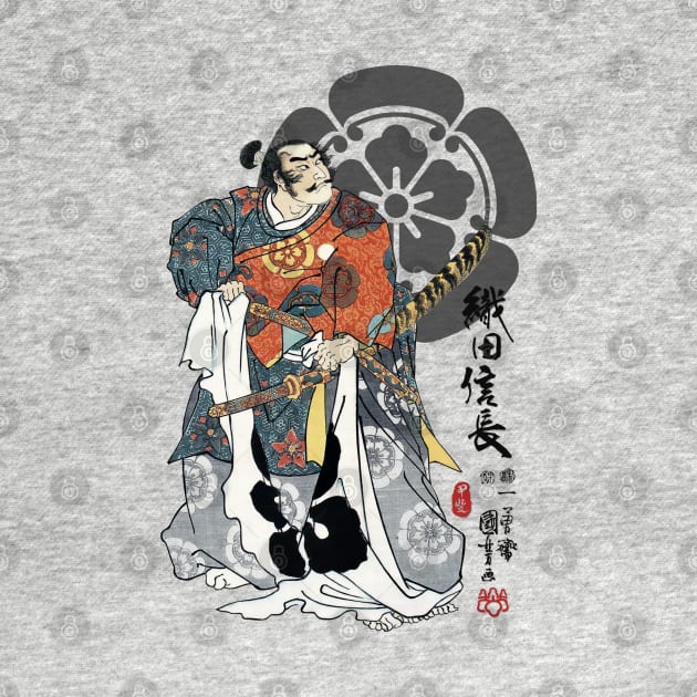 Oda Nobunaga Ukiyo-e by Takeda_Art